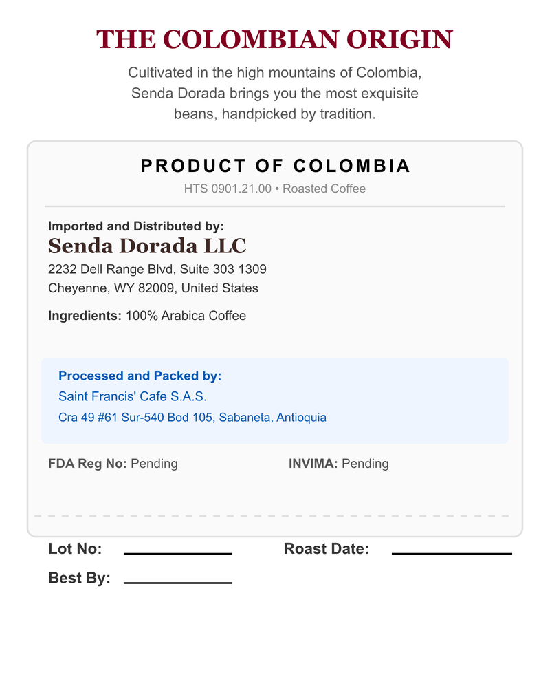 SL-28 Washed back label
